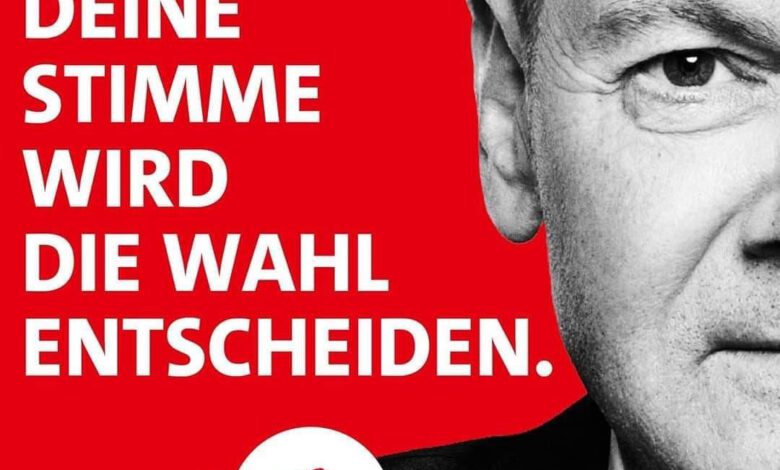 Heute sind Bundestagswahlen beide Stimmen für die SPD